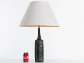 Mid-Century  modern scandinavian  ceramic table lamp by Palshus