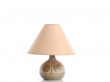 Mid-Century  modern scandinavian  ceramic table lamp by Søholm