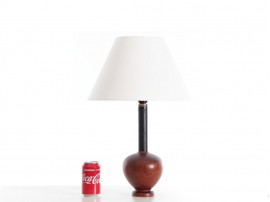 Mid-Century  modern scandinavian  teak table lamp by ESA