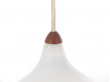 Mid-Century  modern scandinavian triple pendant lamp by Uno Christiansen