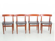 Mid-Century Modern scandinavian dining set in teak by Hans Olsen