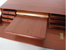 Mid-Century modern scandinavian  commode  dressing table in solid teak by Peter Hvidt et Orla Mølgaard Nielsen