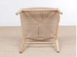 Chaise scandinave modèle Wishbone ou CH 24. Edition neuve. 