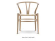 Chaise scandinave modèle Wishbone ou CH24. Edition neuve.