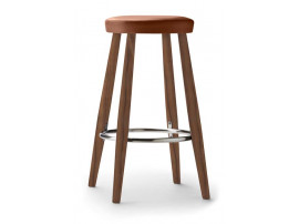 Mid-Century Modern bar stool CH58, 68 cm by Hans Wegner. New edition.