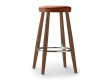 Mid-Century Modern bar stool CH58, 68 cm by Hans Wegner. New edition.