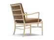 Mid-Century modern scandinavian Colonial chair OW149 in oak by Ole Wanscher. New edition