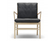Mid-Century modern scandinavian Colonial chair OW149 in oak by Ole Wanscher. New edition