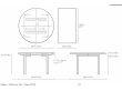 Mid-Century modern scandinavian extendable dining table model CH388 by Hans Wegner.