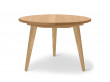 Table basse scandinave modèle CH008 chêne. Edition neuve.