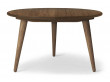 copy of Mid-Century modern scandinavian coffee table model CH008 walnut by Hans Wegner.