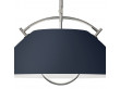 Mid-Century  modern scandinavian pendant lamp L037 deep blue by Hans Wegner, with cable lift.