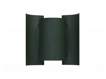 Mid-Century  modern wall  lamp Butterfly dark green by Sven I. Dysthe. New release.