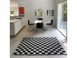 Mid-modern scandinavian rug model VK5 white / black