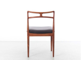 Mid-Century Modern Danish  set  of 6 dining chairs in Rio rosewood  by Johannes Andersen
