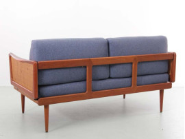 Mid-Century modern scandinavian sofa 2 seats FD451 by Peter Hvidty & Orla Mølgaard Nielsen