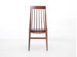 Mid-Century  modern set of 6 chairs in Rio rosewood by Ernst Martin Dettinger