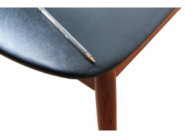 Mid-Century  modern set of 6 chairs in Rio rosewood by Ernst Martin Dettinger
