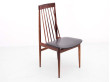 Mid-Century  modern set of 6 chairs in Rio rosewood by Ernst Martin Dettinger