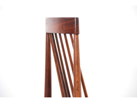 Mid-Century  modern set of 6 chairs in Rio rosewood by Ernst Martin Dettinger