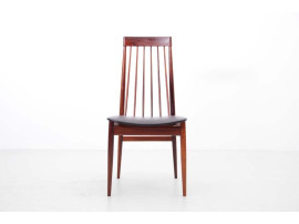 Mid-Century  modern set of 6 chairs in Rio rosewood by Ernst Martin Dettinger