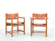 Paire de fauteuils scandinaves  Modèle modèle 3238