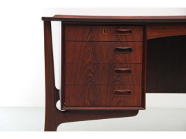 Mid-Century  modern scandinavian desk  in rosewwod by Svend Aage Madsen