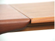 Table de repas scandinave 4/8 pers. en teck