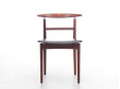 Mid-Century  modern scandinavian set of 4  chairs in rosewood model 465  by Helge Sibast