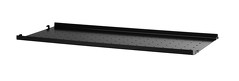 L 78 x P 30 cm. Bord 2 cm. Noir