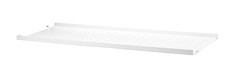 L 78 x P 30 cm. Bord 2 cm. Blanc