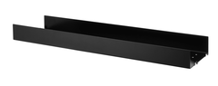 L 78 x P 20 cm. Bord 7 cm. Noir