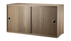 L 78 x H 42 x P 30 cm. Noyer