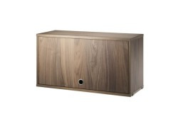 Flip L 78 x H 42 x P 30 cm. Noyer